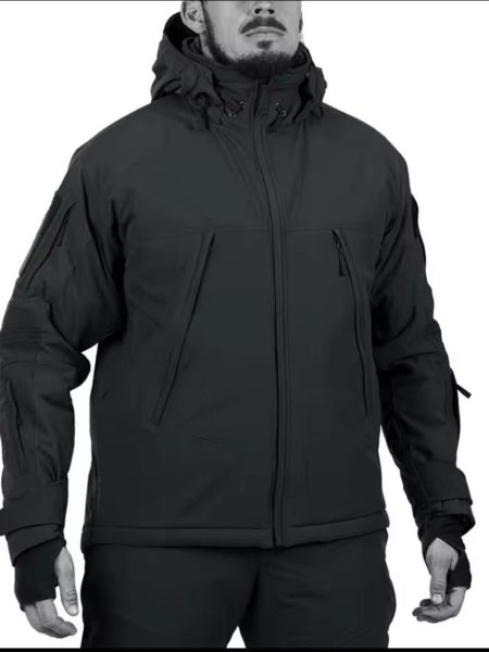 Зимова тактична куртка Delta 4.0 Black (Чорний)