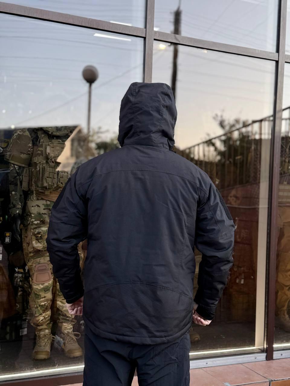 Зимова тактична куртка Delta 4.0 Black (Чорний) - Зображення 5