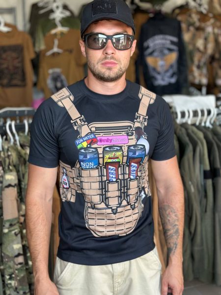 Футболка БРОНІК Н.З. ЧОРНИЙ | KRAMATAN Tactical Design