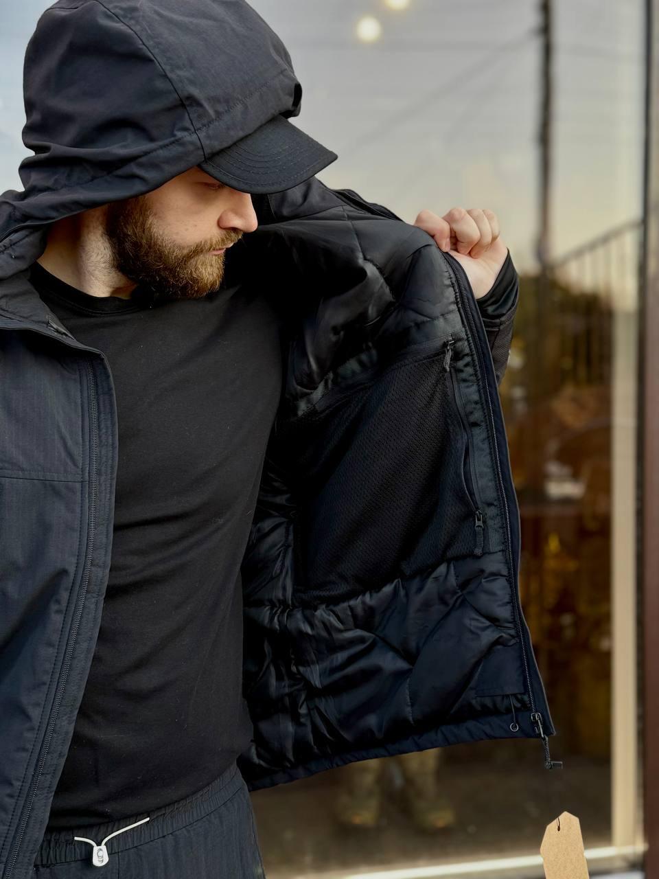 Зимова тактична куртка Delta 4.0 Black (Чорний) - Зображення 9