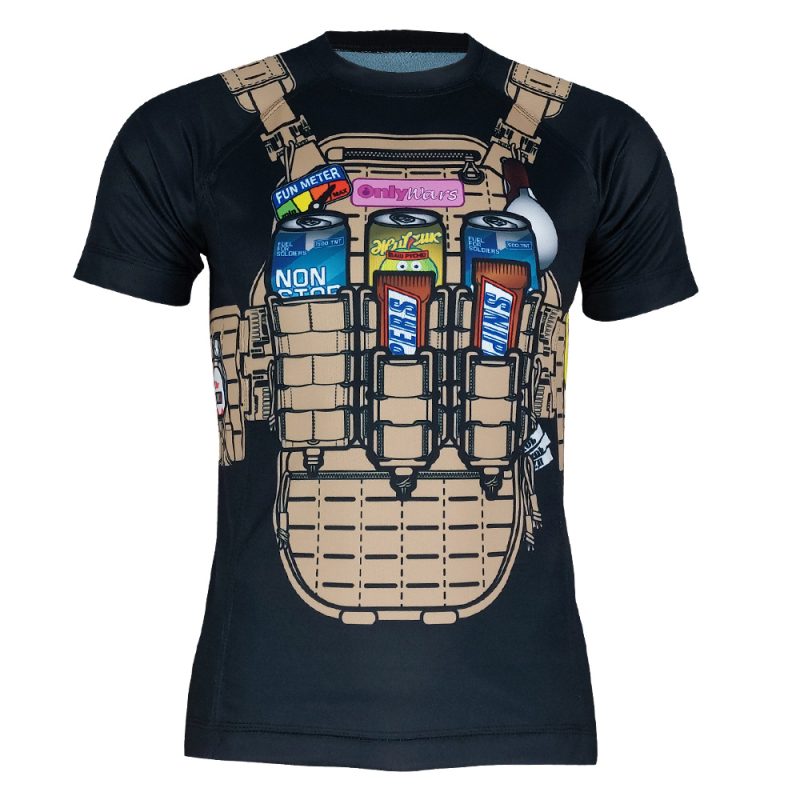 Футболка БРОНІК Н.З. ЧОРНИЙ | KRAMATAN Tactical Design - Зображення 4