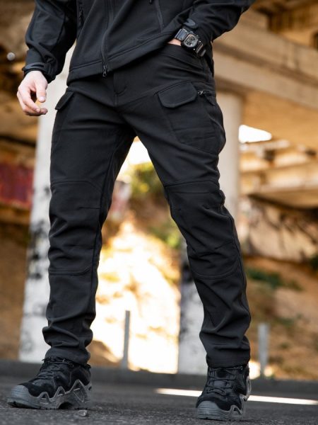 Міські тактичні штани maximus софтшел black