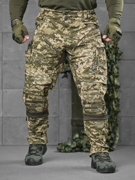 Штурмові тактичні штани tomahawk tactical піксель