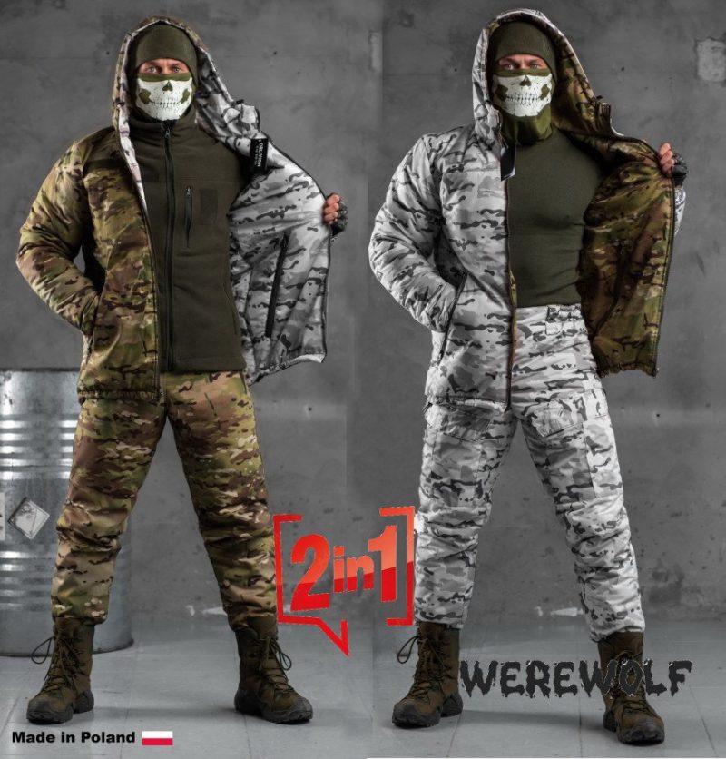 Двосторонній тактичний костюм oblivion werewolf