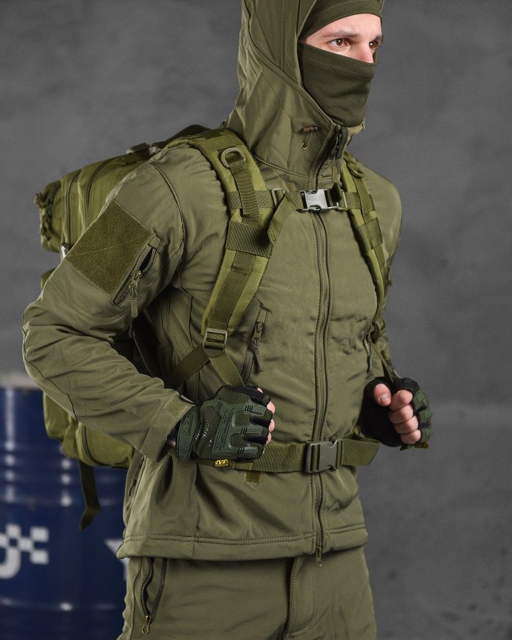 Рюкзак тактичний олива 45л 800d usa - Зображення 2