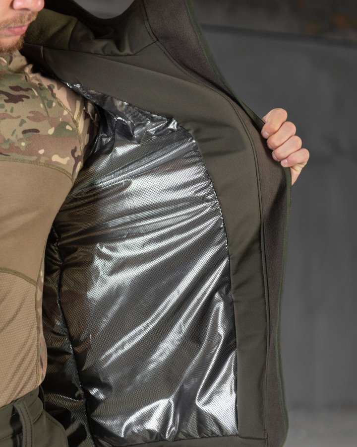 Зимовий тактичний костюм gamma gen2 олива - Зображення 10
