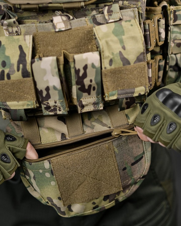 Люксова плитоноска yakeda cobra мультикам - Зображення 6