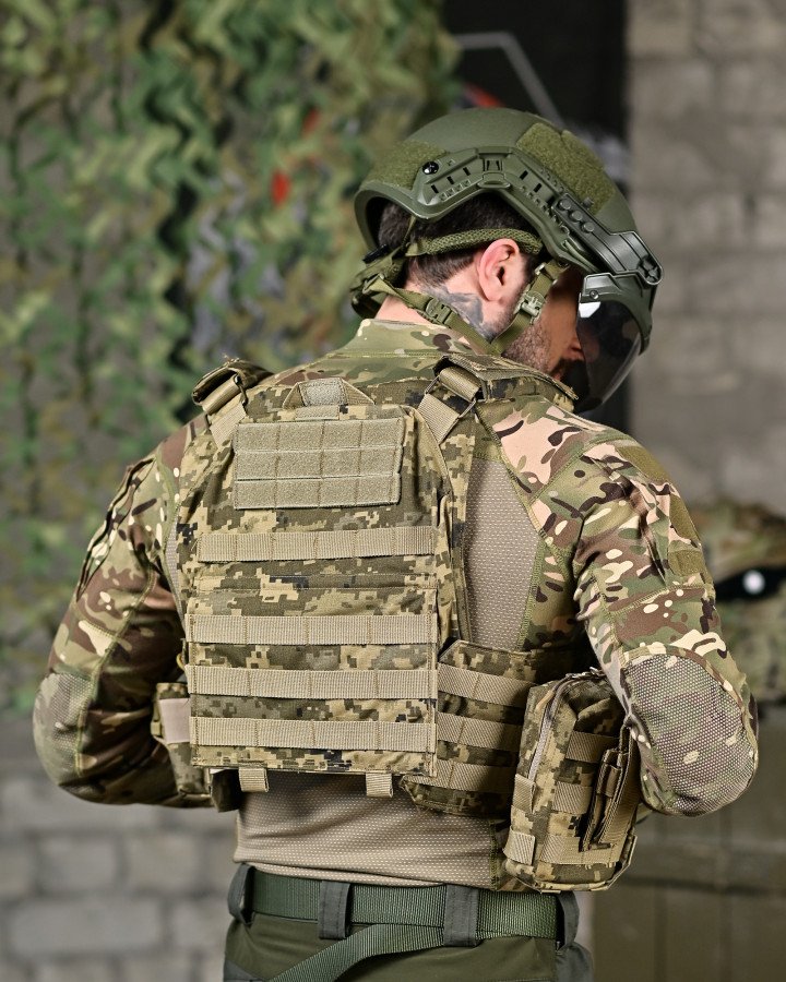 Плитоноска 4 точки скидання attack premium піксель - Зображення 7