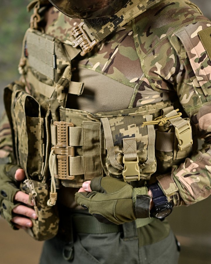 Плитоноска 4 точки скидання attack premium піксель - Зображення 6