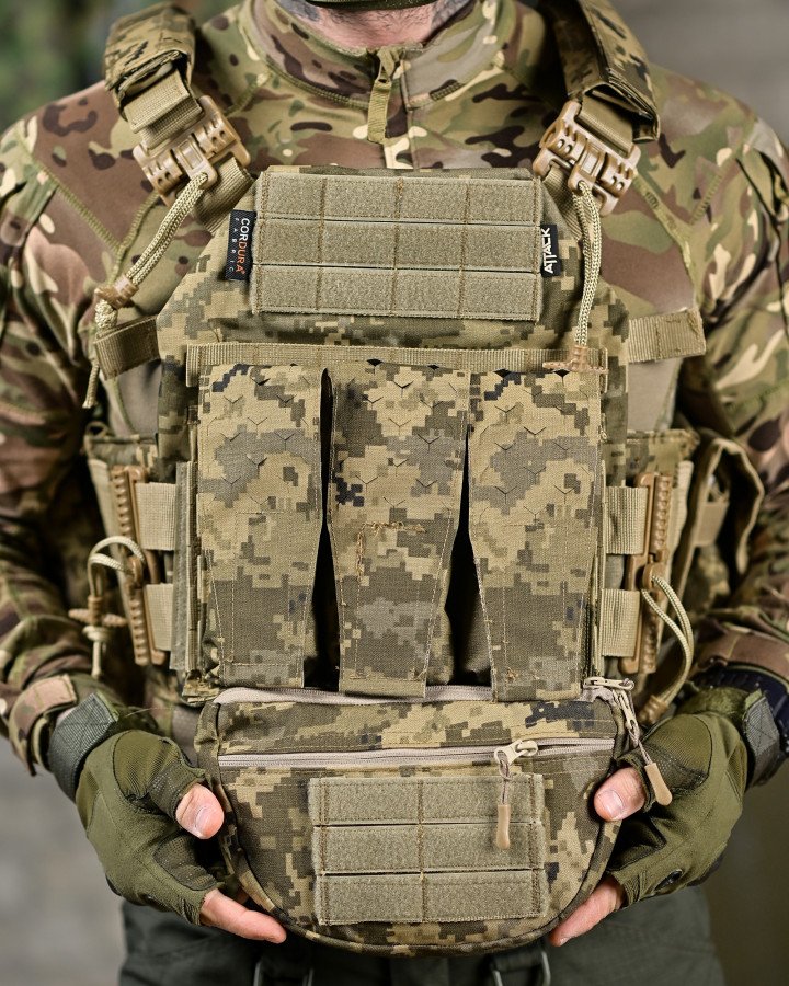 Плитоноска 4 точки скидання attack premium піксель - Зображення 5