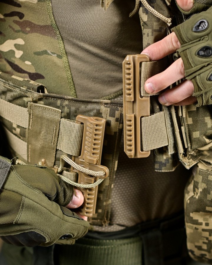 Плитоноска 4 точки скидання attack premium піксель - Зображення 4