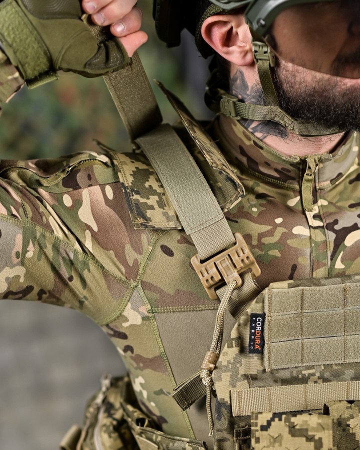 Плитоноска 4 точки скидання attack premium піксель - Зображення 3