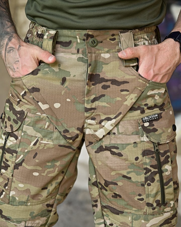 Штурмові тактичні штани oblivion genesis мультикам - Зображення 4