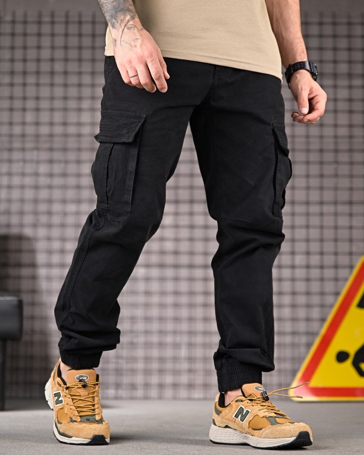 Міські штани карго black - Зображення 5