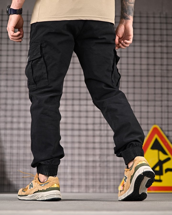 Міські штани карго black - Зображення 4