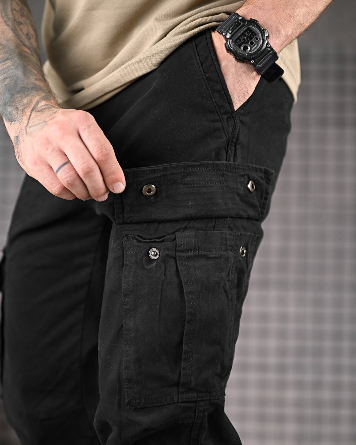 Міські штани карго black - Зображення 3