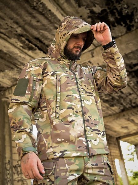 Демісезонна куртка софтшел tennesi мультикам