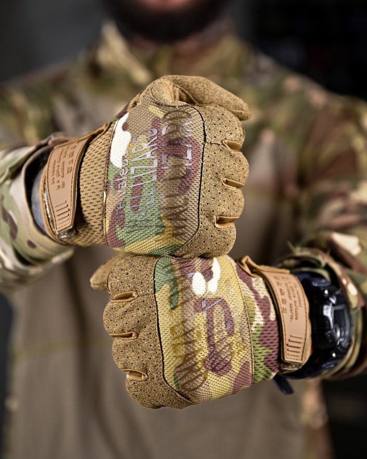 Тактичні рукавички wallizard мультекам - Зображення 5