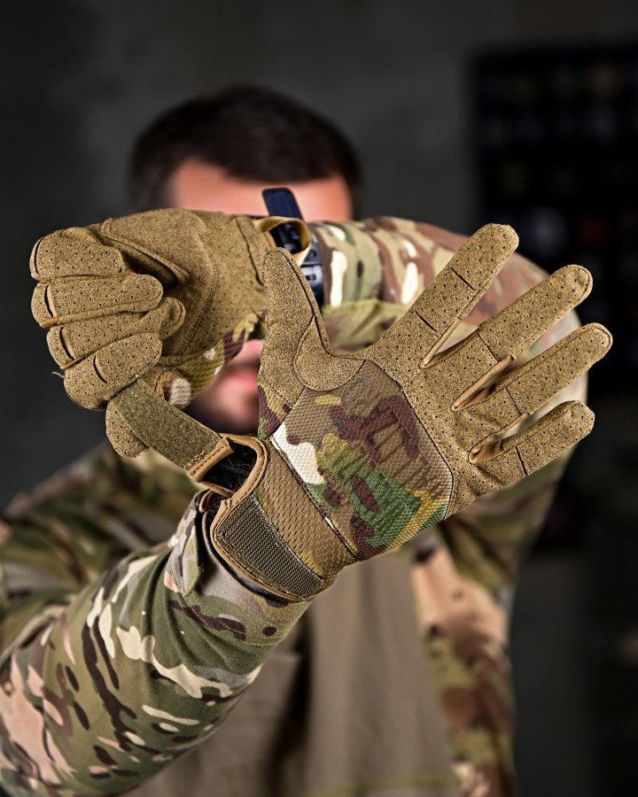 Тактичні рукавички wallizard мультекам