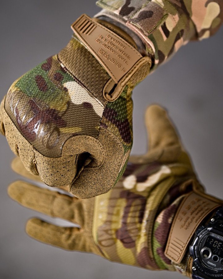 Тактичні рукавички wallizard мультекам - Зображення 2
