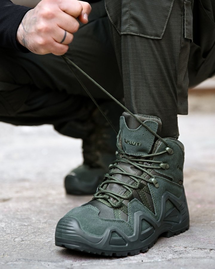 Тактичні черевики lowa haki gore tex - Зображення 5