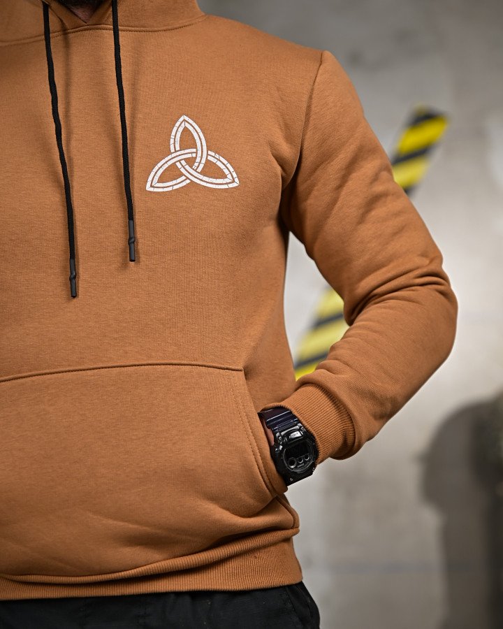 Мілітарі худі на флісі genesis thor койот - Зображення 2