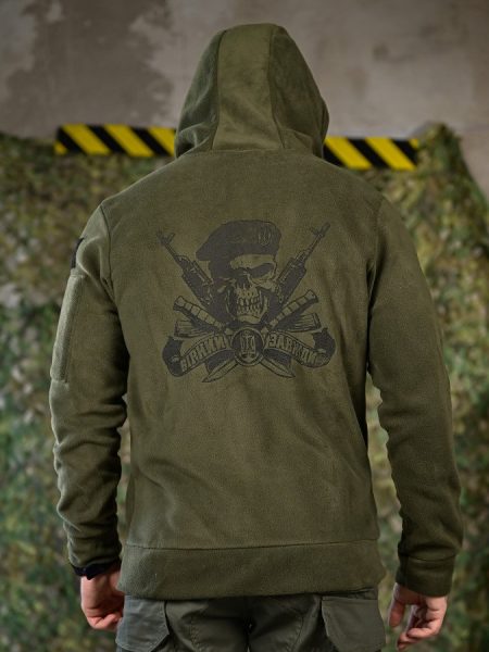 Тактичний фліс вірний назавжди олива щільність 320