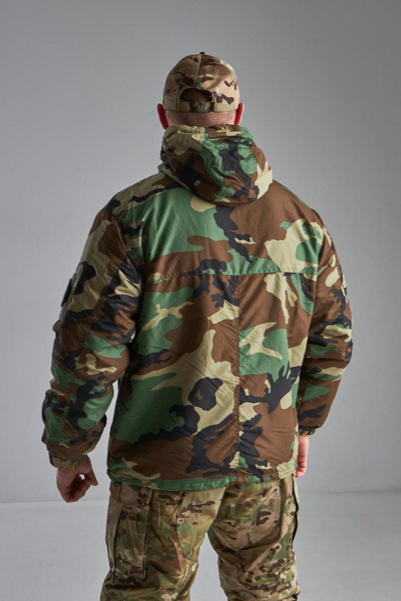 Куртка Mil-Tec Winter Combat Anorak - Woodland британка - Зображення 6