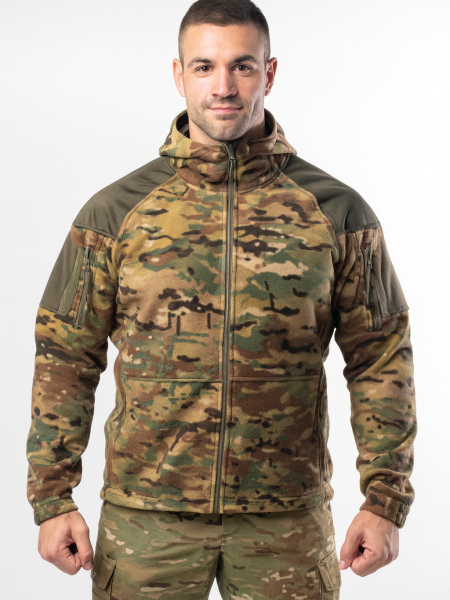 Кофта флісова Shark Skin Military Multicam (мультикам)