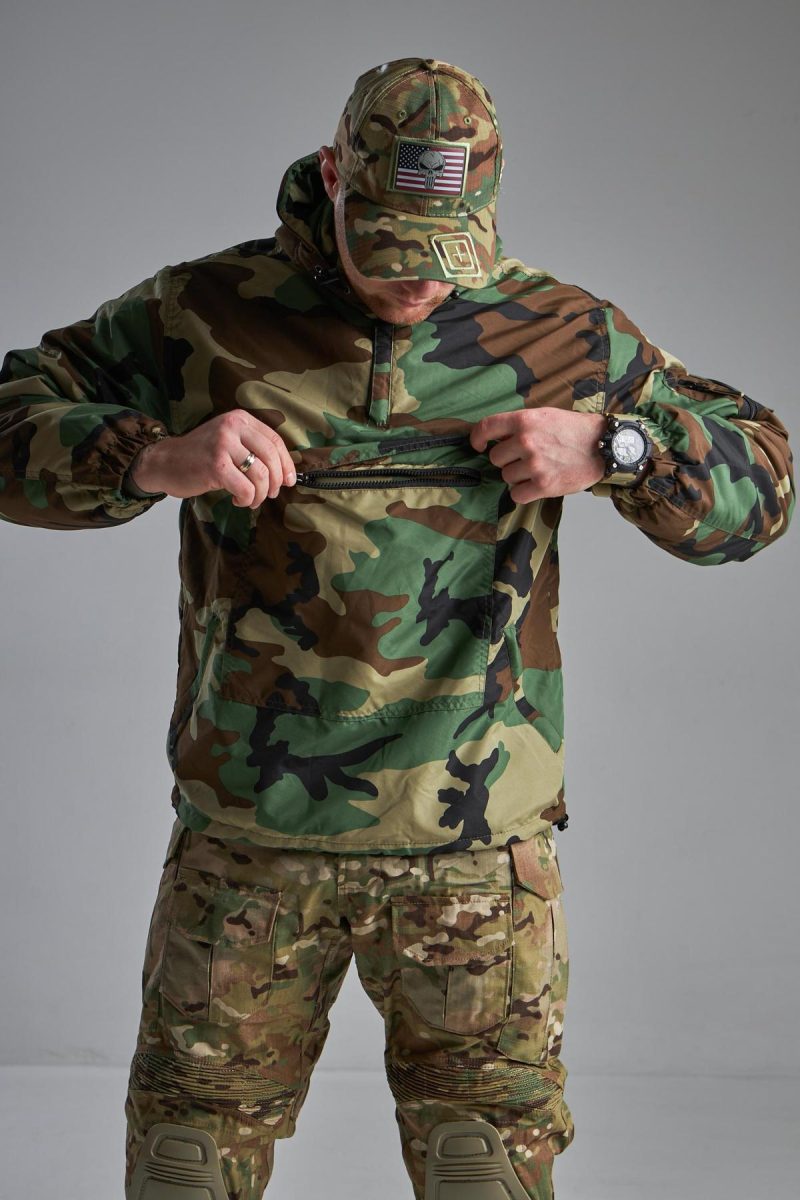 Куртка Mil-Tec Winter Combat Anorak - Woodland британка - Зображення 8