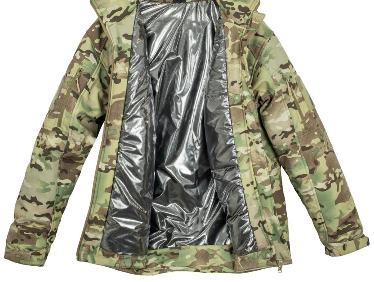 Куртка зимова SoftShell Max-Heat Multicam V&T - Зображення 6