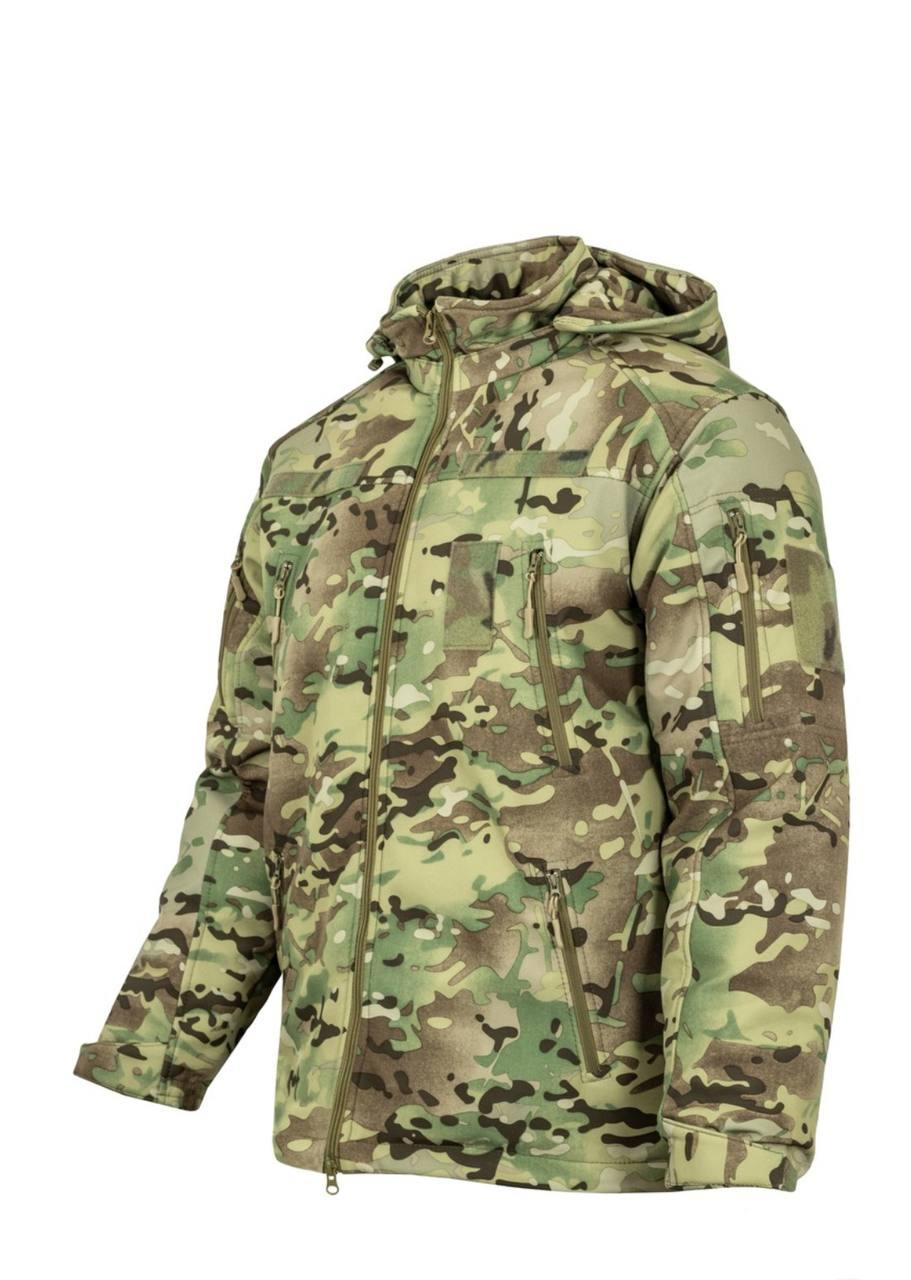 Куртка зимова SoftShell Max-Heat Multicam V&T