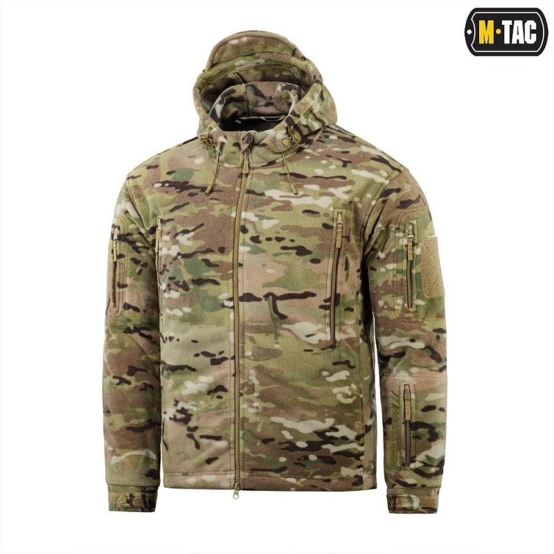 Куртка флісова M-Tac Windblock Division Gen.II MTP Мультикам