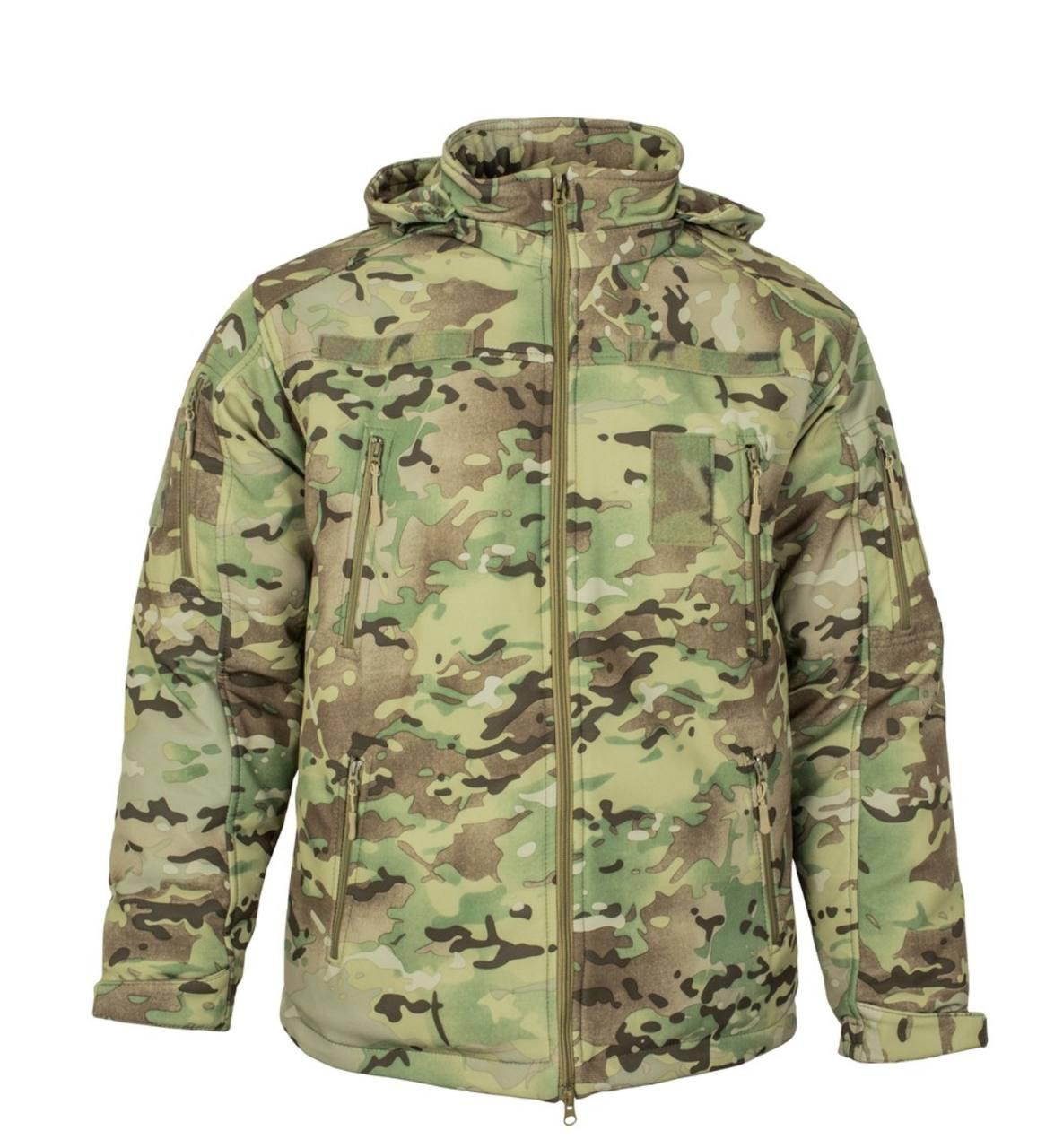Куртка зимова SoftShell Max-Heat Multicam V&T - Зображення 3
