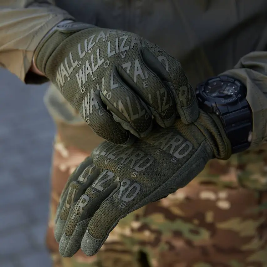Рукавиці повнопалі тактичні WALLIZARD Olive