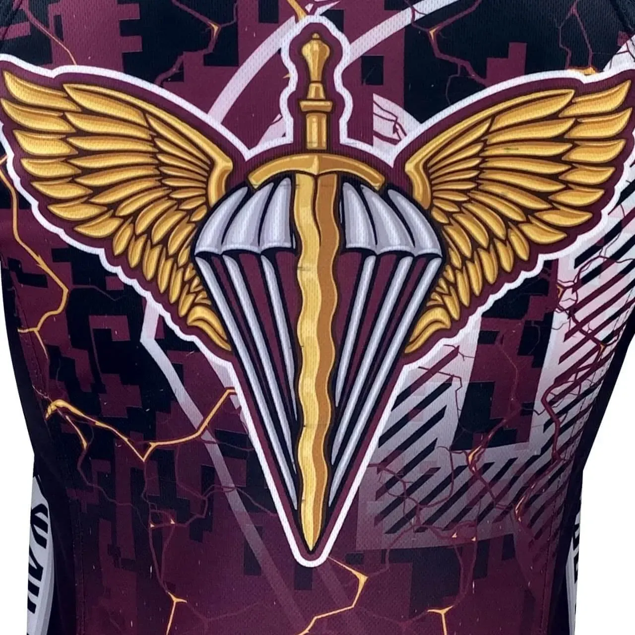 Футболка ДШВ Maroon | KRAMATAN Tactical Design - Зображення 6