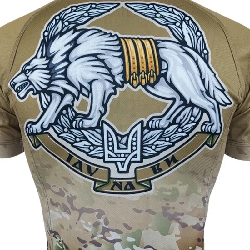 Футболка Сили Спеціальних Операцій України МС-Койот | KRAMATAN Tactical Design - Зображення 5