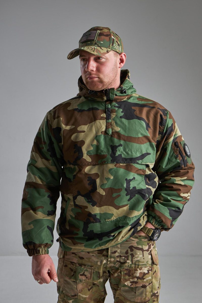 Куртка Mil-Tec Winter Combat Anorak - Woodland британка