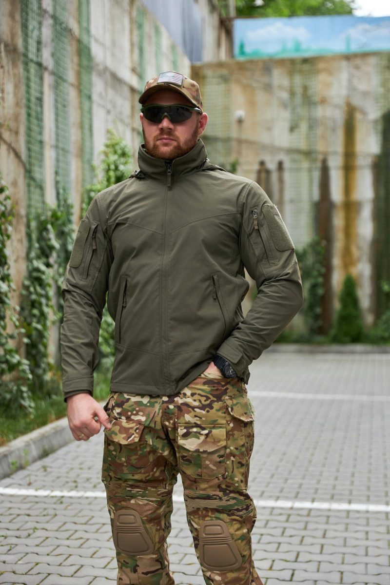 Куртка демісезонна YINREN Delta Eagle Gen 3, Olive (оливковий) - Зображення 3