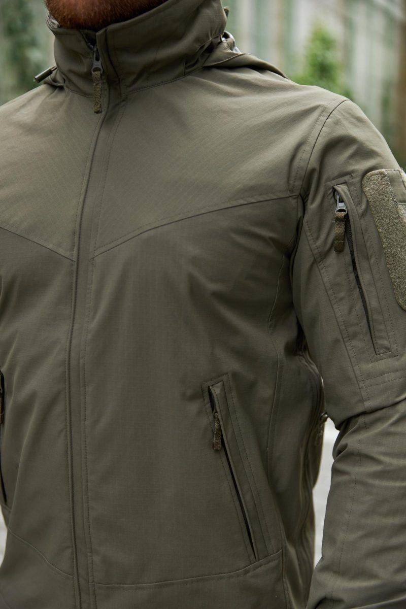 Куртка демісезонна YINREN Delta Eagle Gen 3, Olive (оливковий) - Зображення 8