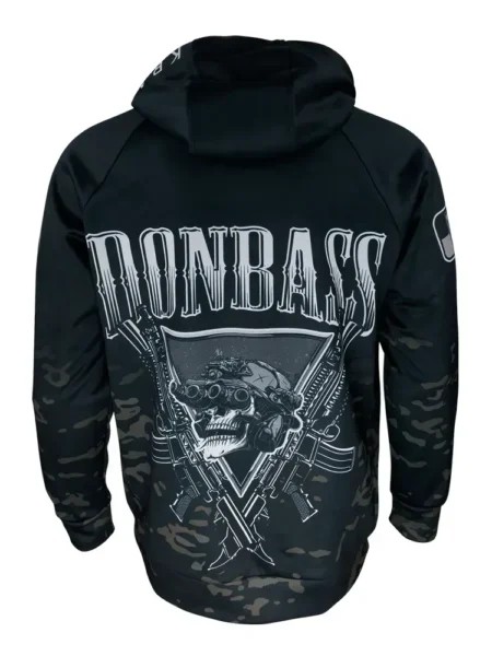 Худі DONBASS Dark MС | KRAMATAN Tactical Design