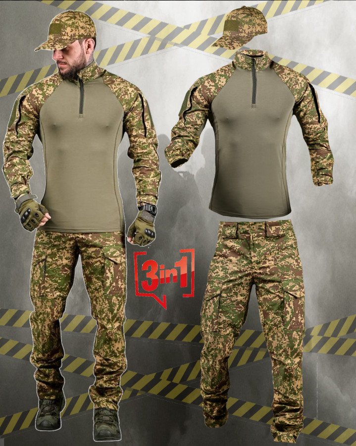 Літній тактичний костюм rezonans хижак