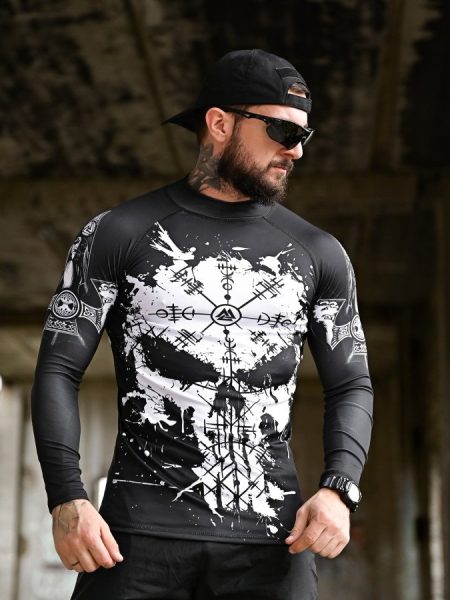 Мілітарі рашгард punisher