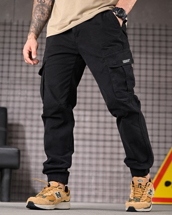 Міські штани карго black