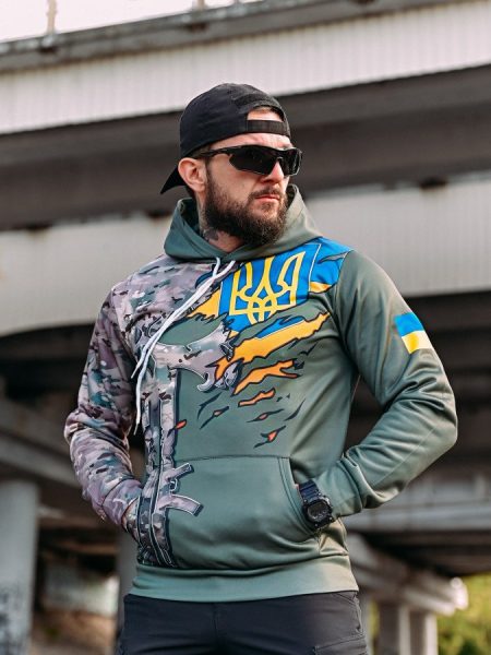 Мілітарі худі saint punisher ukraine