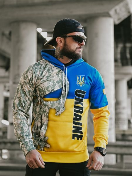 Мілітарі худі saint ukraine