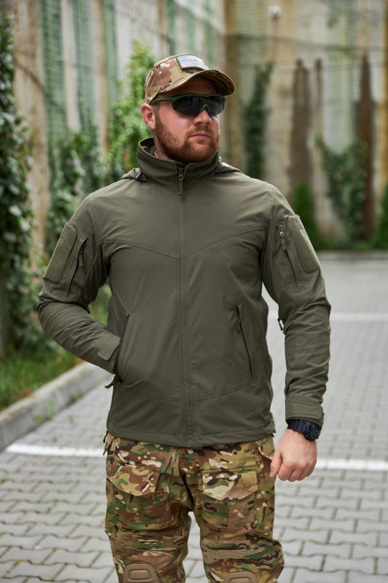 Куртка демісезонна YINREN Delta Eagle Gen 3, Olive (оливковий) - Зображення 11
