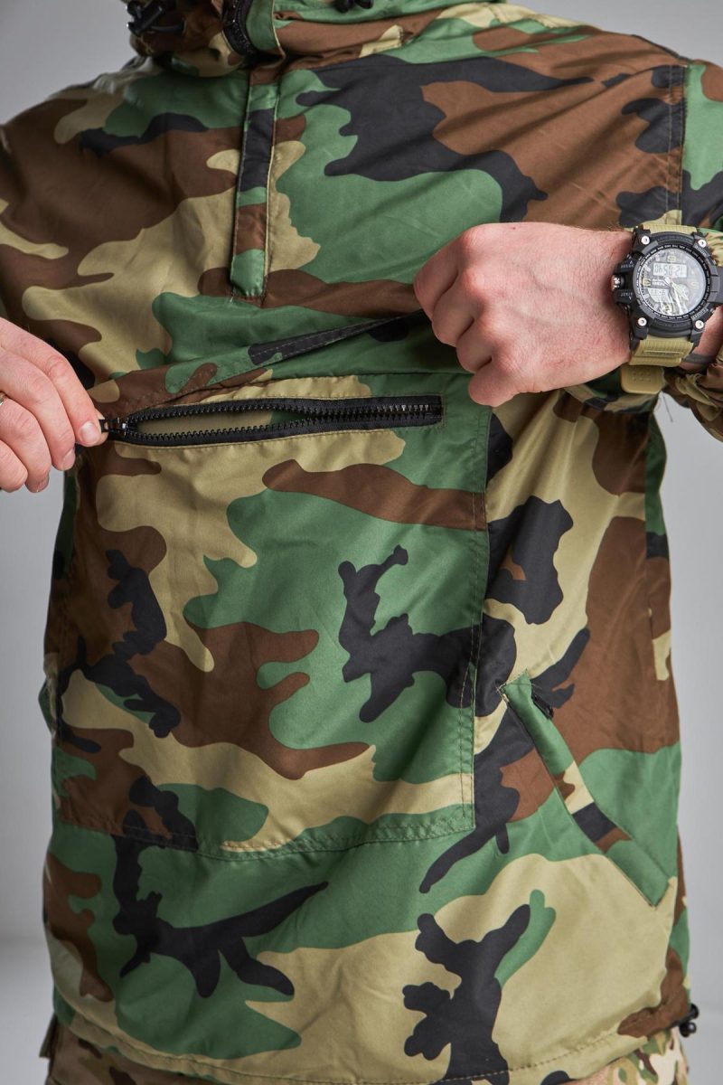 Куртка Mil-Tec Winter Combat Anorak - Woodland британка - Зображення 7