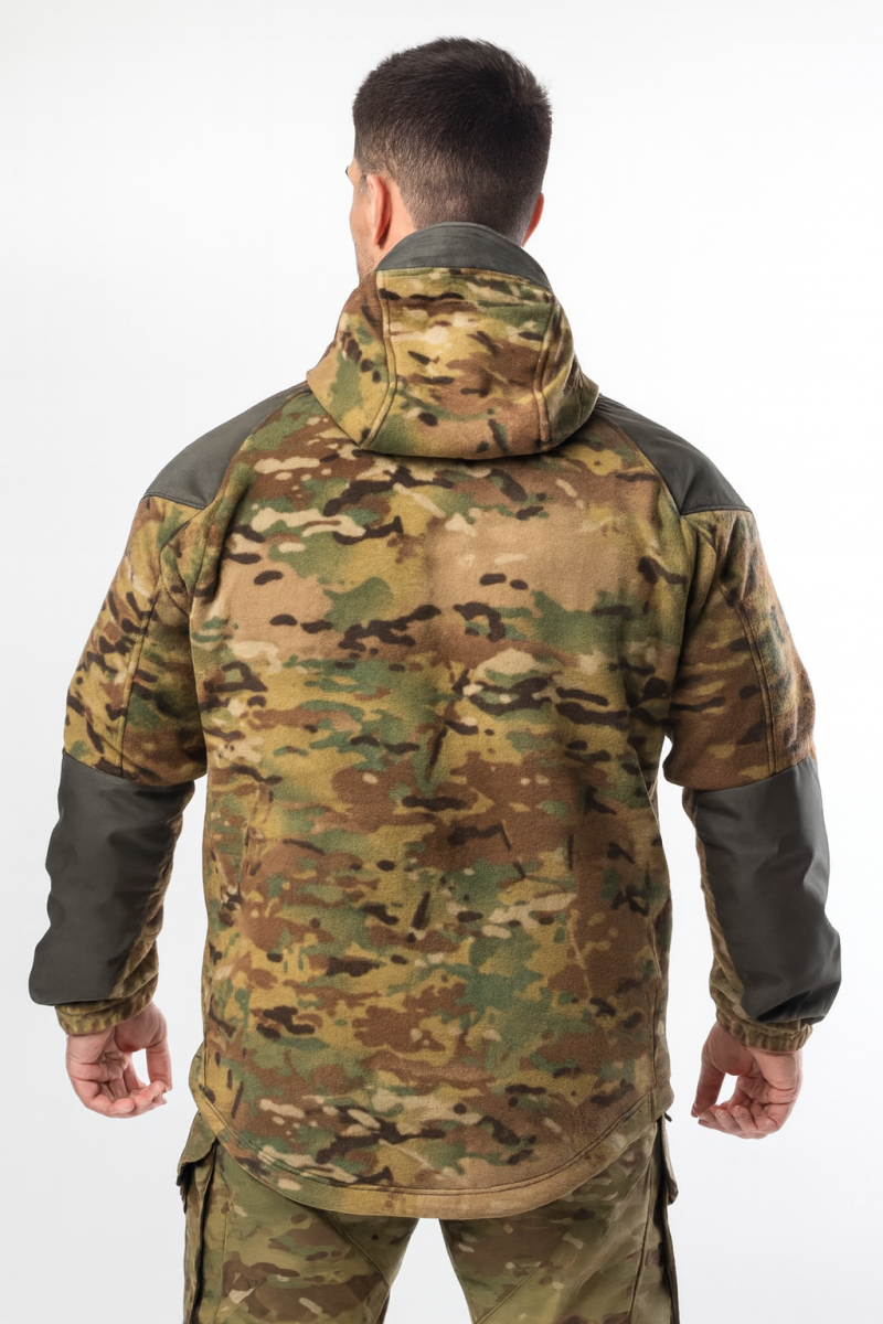Кофта флісова Shark Skin Military Multicam (мультикам) - Зображення 7