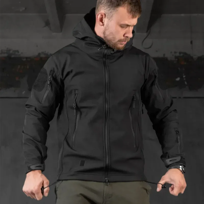 Куртка Softshell Silver Knight Windstoper чорна - Зображення 3
